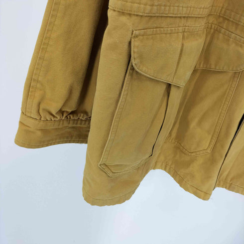 バナナリパブリック BANANA REPUBLIC 80s 地球タグ 襟共地 裏地総柄 ハンティングジャケット カバーオール メンズ import:XL